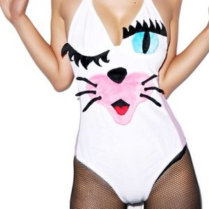 J Valentine ❤️ Soft Kitty Bodysuit Dolls Kill 😻